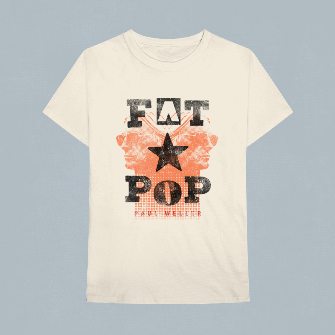 Paul Weller - Fat Pop Cover T-shirt I