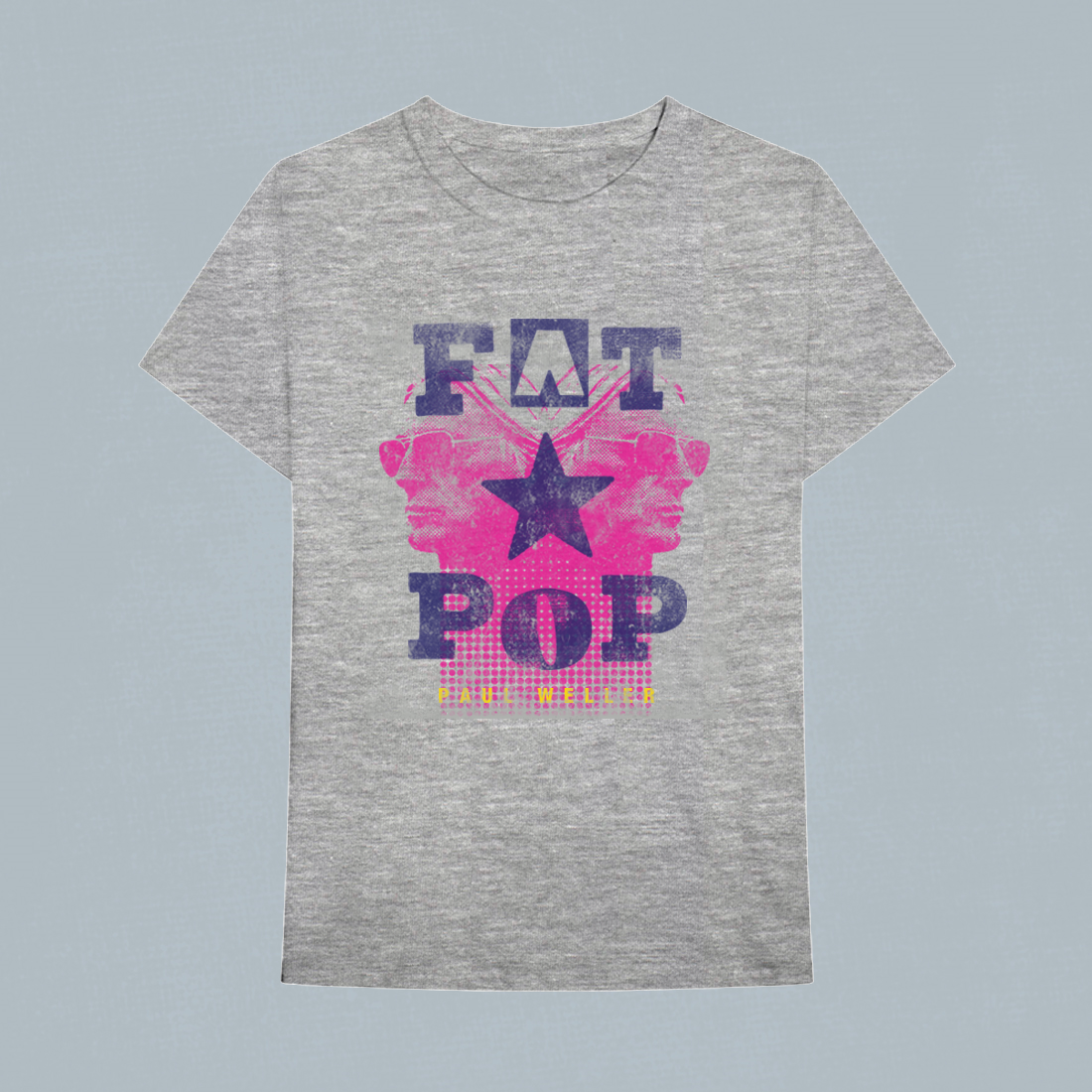 Paul Weller - Fat Pop Cover T-shirt II