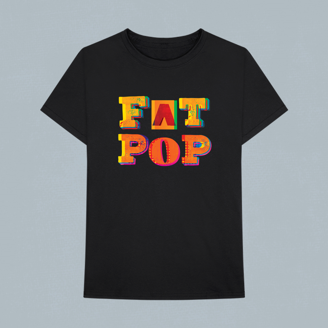 Paul Weller - Fat Pop Logo T-shirt 