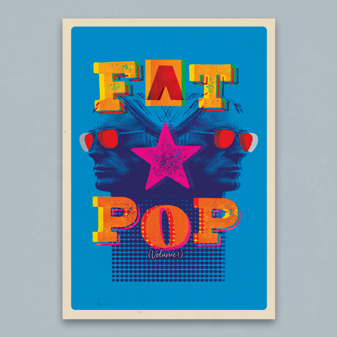 Paul Weller - Fat Pop A2 Litho