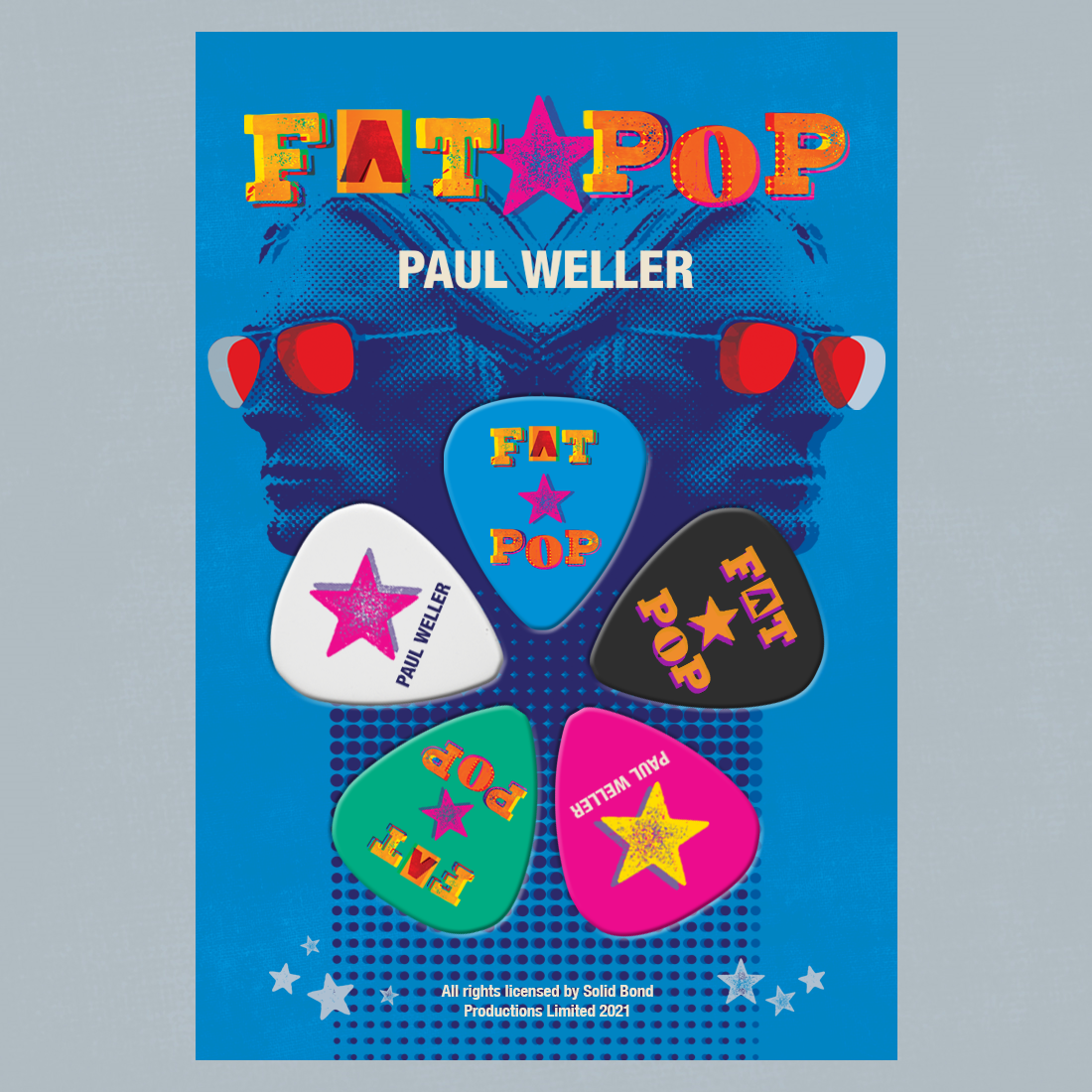 Fat Pop Guitar Picks - Paul Weller UK