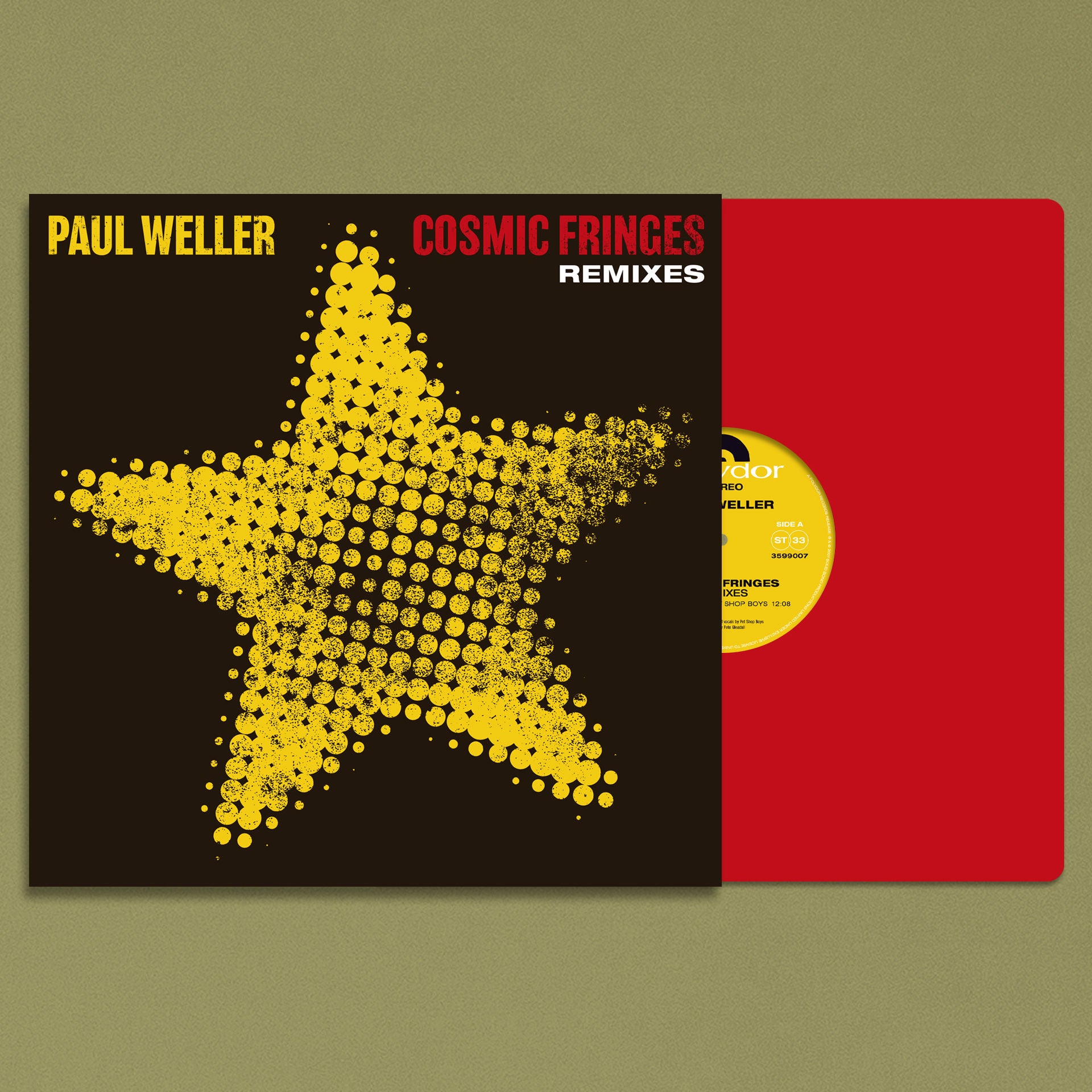 Paul Weller - Cosmic Fringes (Remixes): Vinyl 12" Single