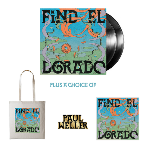 Find El Dorado Black LP & Choice of Merchandise